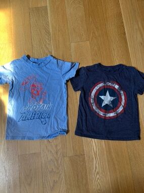 Marvel set of two Captain America T-shirts